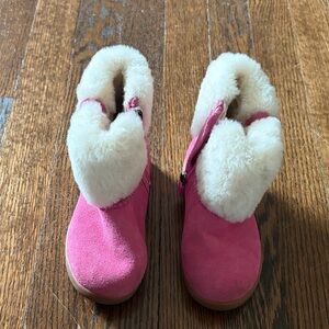 UGG Pink and Cream Kids' Boots
